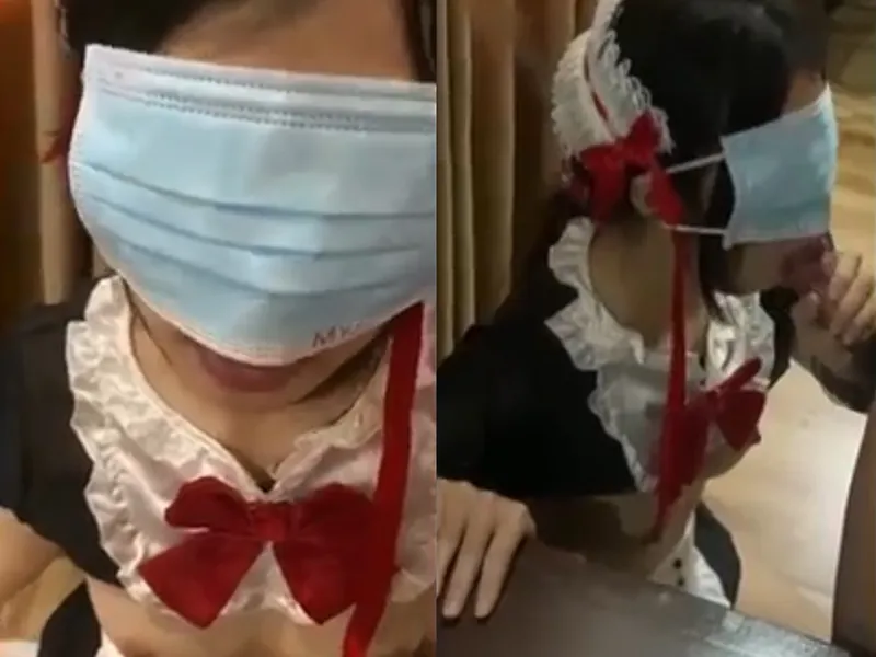 Em người yêu việt dâm cosplay nô lệ tình dục liếm bú con cục thịt điêu luyện